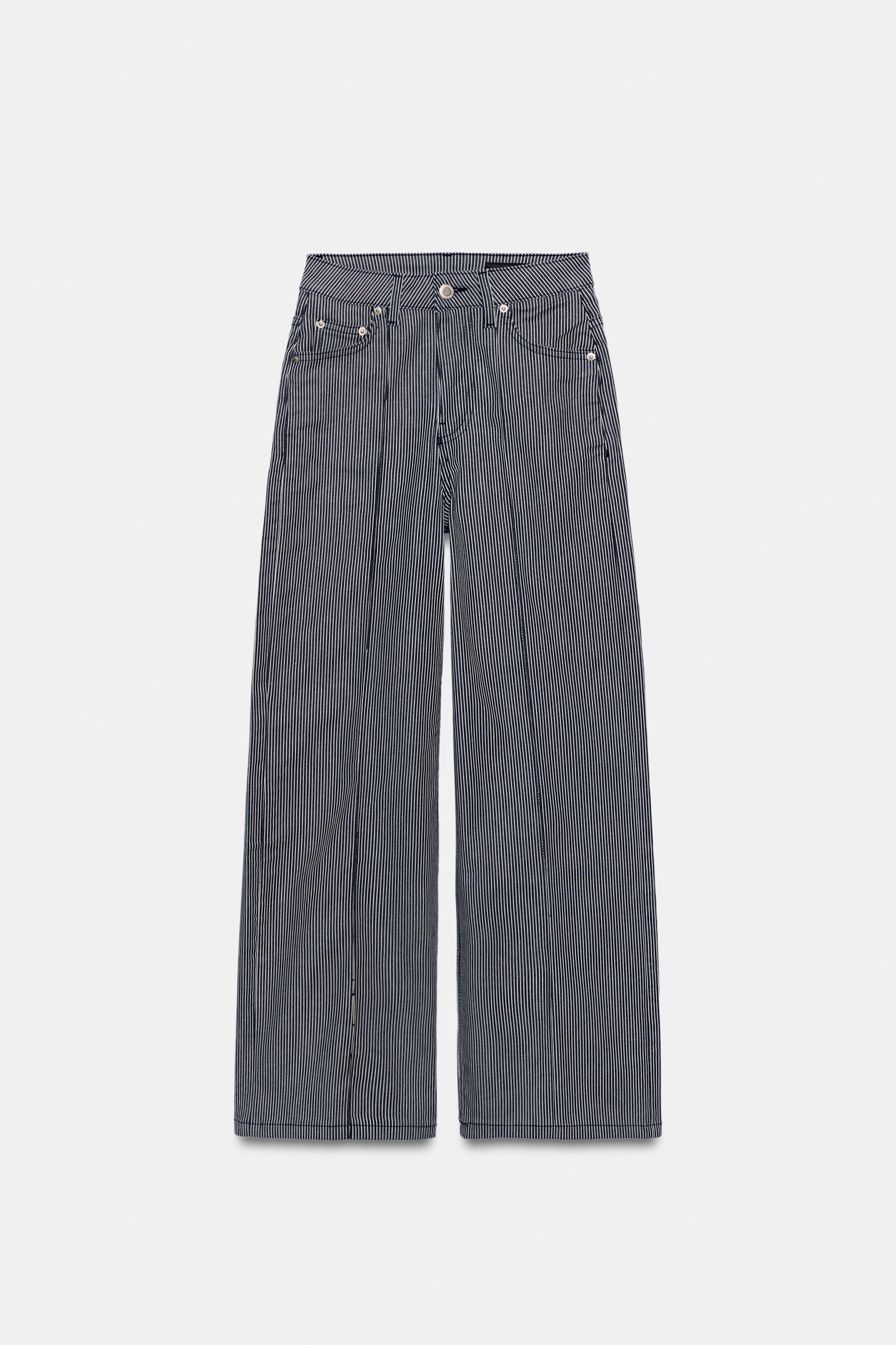 ZW COLLECTION WIDE LEG HIGH-RISE JEANS